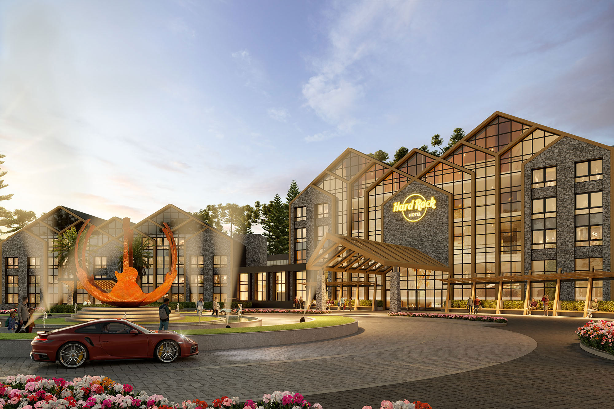 Hard Rock Hotel Gramado: Fase Estrutural e Recorde de R$ 1 Bilhão