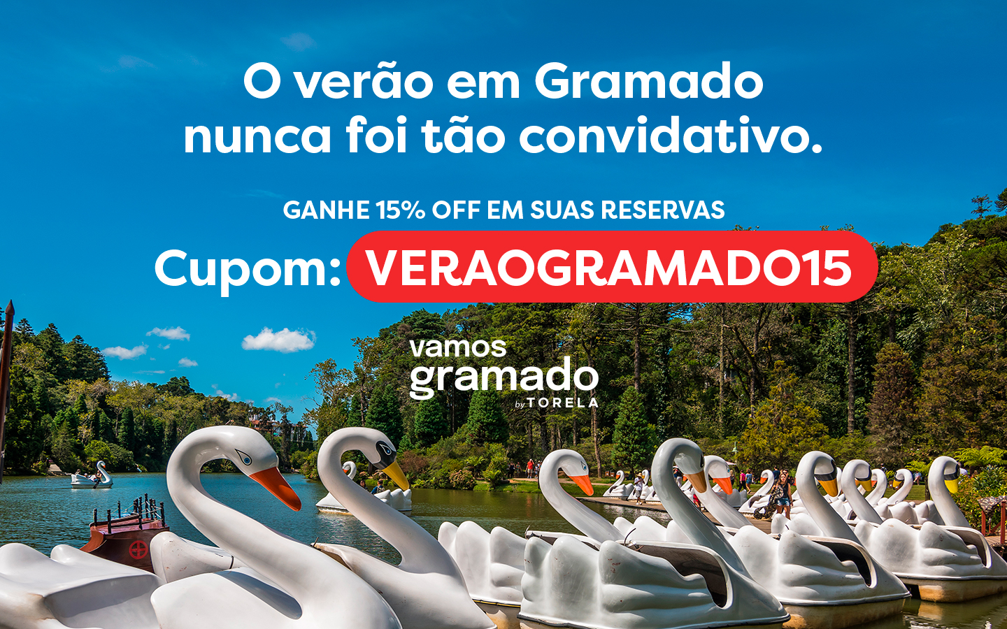 Verão em Gramado: 15% de Desconto com Cupom Vamos Gramado